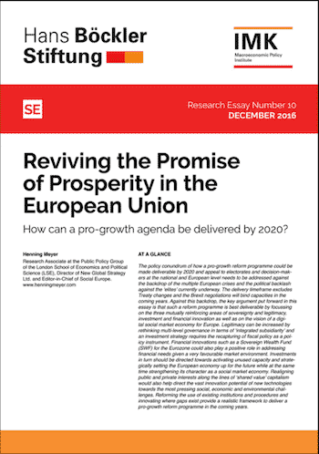 RE No. 10: Reviving the Promise of Prosperity in the European Union