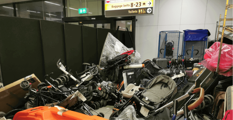 Airport chaos: security guards and cleaners still key airport chaos,chaos at airports,queues, security, key workers,essential workers