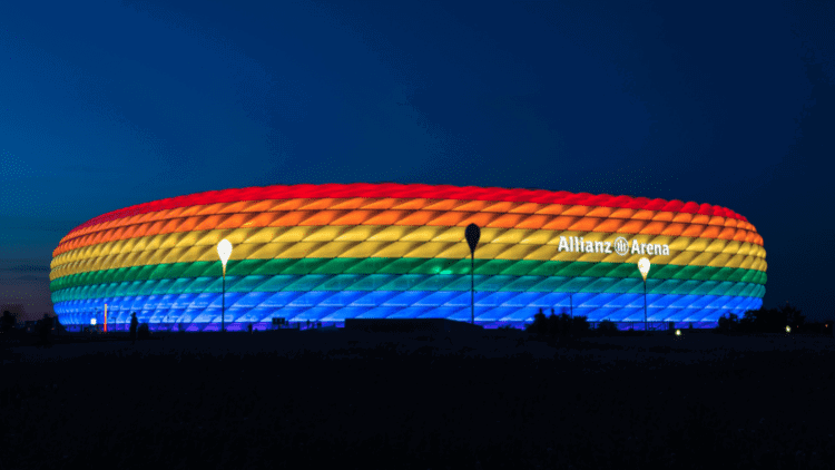 World Cup clampdown on rainbow armbands SE1 7