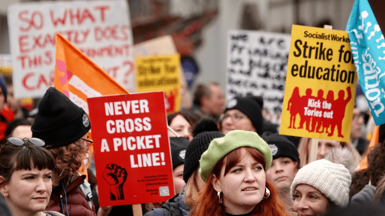 Suave Sunak cold comfort for impoverished Britons Sunak,strikes,Britons,Britain,UK,cost of living