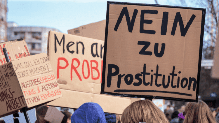 Prostitution is not a free choice for women prostitution,Europe,abolition