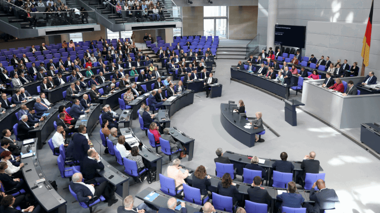 How to treat German democracy’s malaise Scholz addressing Bundestag
