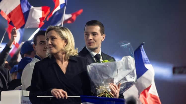 Euro-elections demand progress, not prevarication Le Pen Bardella 1