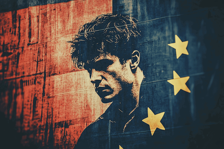 No Europe for young men midjourneyOct24