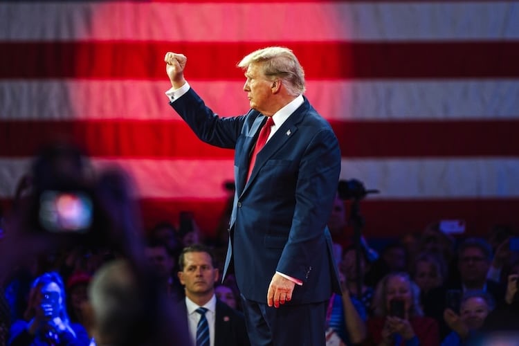 The ideology of Donald J. Trump shutterstock 2430067439
